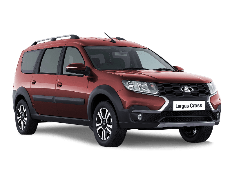Lada Largus Cross - Красный «Красный сплав» (136) - металлик
